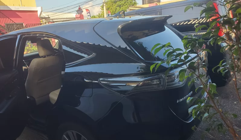 2016 TOYOTA HARRIER BLACK full