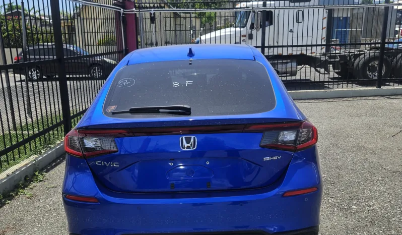 2024 BLUE HONDA CIVIC full